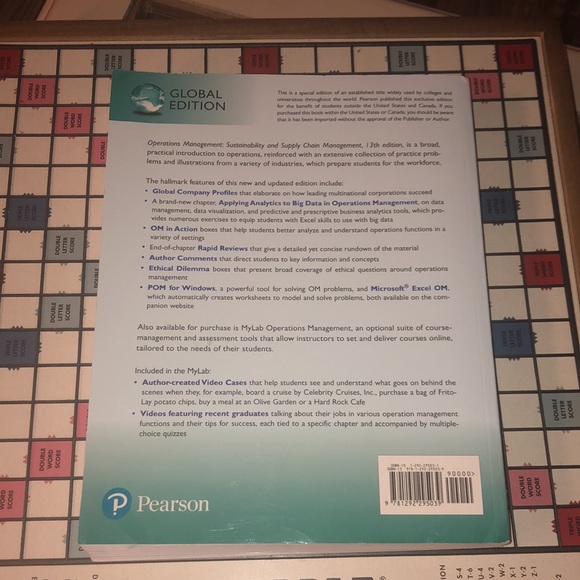 Operations Management: Sustainability and Supply Chain Management 13th Edition - Picture 2 of 8